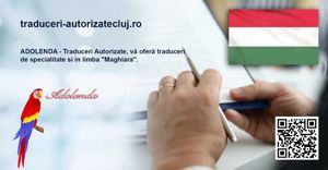 Traduceri autorizate limba maghiara. 