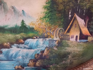 tablou pictura moara  - imagine 2