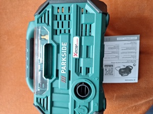 Compresor si pompa de aer cu acumulator de 20 V PKA 20-Li D3 Parkside - imagine 3