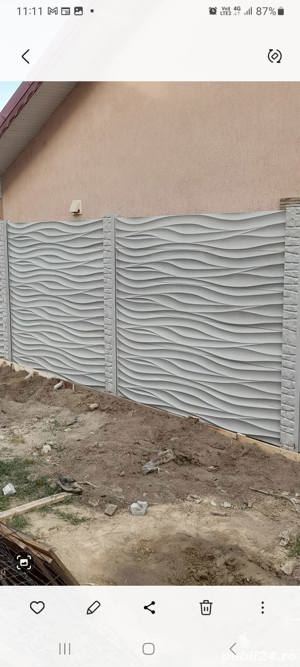 garduri placi beton armat - imagine 3