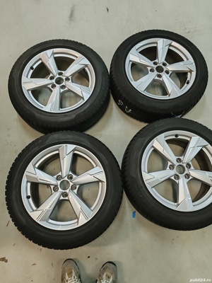 Jante Audi A6 R18 plus avelope de iarna 