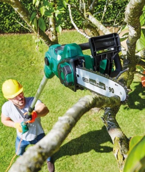 Drujba electrica telescopica 2 in 1 Gardenline - imagine 2