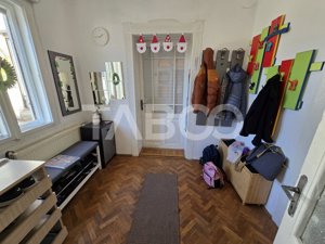 Casa individuala 4 camere 130 mpu teren 612 mp garaj Piata Cluj Sibiu - imagine 19