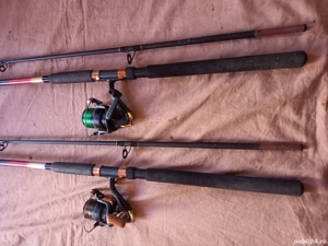 Lansete Okuna 2,4m mulinete Tokusima 304, 4 rulmenti 