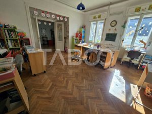 Casa individuala 4 camere 130 mpu teren 612 mp garaj Piata Cluj Sibiu - imagine 14