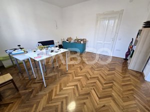 Casa individuala 4 camere 130 mpu teren 612 mp garaj Piata Cluj Sibiu - imagine 12