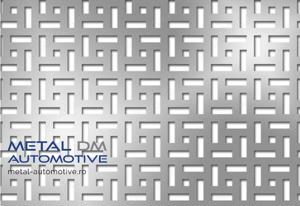 Tabla perforata aluminiu , inox, otel,zincate - imagine 2