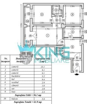  Apartament 2 Camere Calea Victoriei Bucuresti - imagine 7