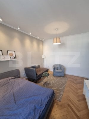 Garsonieră de vânzare, central – 33 mp, centrală proprie, mobilată - imagine 2