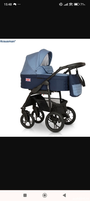 Vând cărucior copii Krausman 3 în 1 