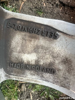 Jante Audi cu cauciucuri 205 55 R16 - imagine 3