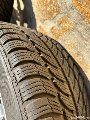 Jante Audi cu cauciucuri 205 55 R16 - imagine 2