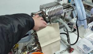 Presa ulei la rece 220V, 2.1Kw + panza filtrare - imagine 5