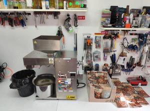 Presa ulei la rece + panza de filtrare