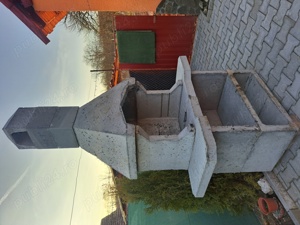 Gratare din beton armat. rezistent la foc