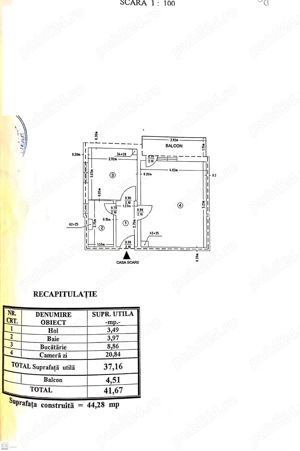 Garsoniera 1 camera Darmanesti Ratuc et.3 - imagine 9
