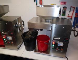 Presa ulei la rece PU10 + panza filtranta - imagine 2