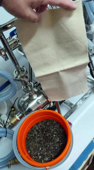 Filtru ulei 0.4 Kw 220V + panza de filtrare