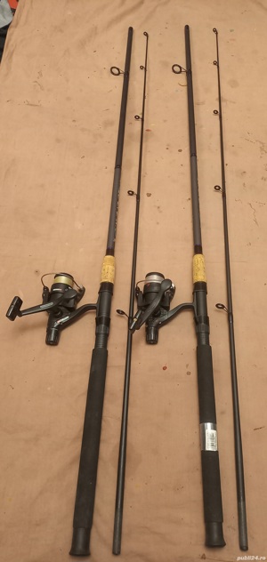 Lanseta carbon 2.4m Kamasaki mulineta Cormoran Corsar 2500, 7 rulmenti  