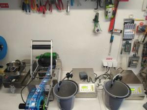 Selector seminte, presa ulei, masina imbuteliat, etichetat