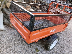 Vând motocultor de 18 cp cu accesorii și remorca de 750kg - imagine 7