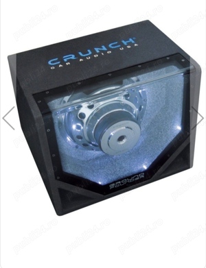 Amplificator Crunch GTi 2200 + Subwoofer CRUNCH GPX-12BP 400W RMS - imagine 2