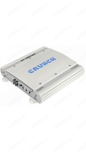 Amplificator Crunch GTi 2200 + Subwoofer CRUNCH GPX-12BP 400W RMS - imagine 3