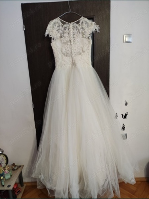 Rochie mireasa White Lady - 42 - imagine 3