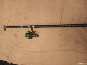 Lanseta telescopica Cormoran 2,7m, actiune 200g, cu mulineta Cormoran Cortec 2 rulmenti 