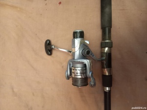 Lanseta Cormoran Comax 2,4m cu mulineta Cormoran Rodeo 1500 3 rulmenti  - imagine 3