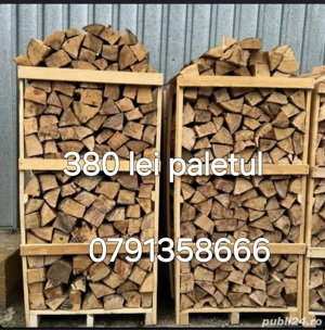 lemne de foc tăiate sparte gata