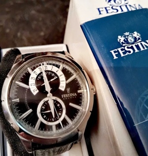 Ceas nou Festina Chronograph,diametru mare 50 mm