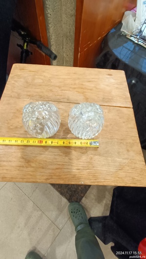 vind sare si piper din cristal - imagine 2