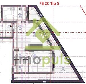  Apartament cu 2 camere,  52,66 mp + balcon 30,23 mp  .COMISION 0%✨ - imagine 12