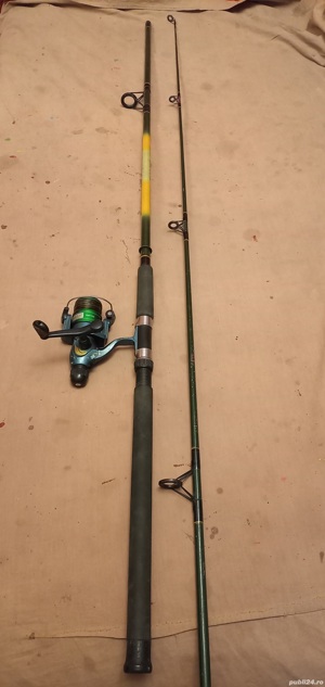 Lanseta Cormoran Corsar 3m, mulineta Cormoran Raptor 2 rulmenti 