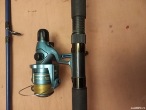 Lanseta Cormoran Eurocor 3m mulineta Cormran 4000, 3 rulmenti  - imagine 3