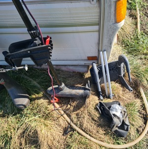 Motor electric barcă 0,5 kw, 12 V., pret 200 euro - imagine 2