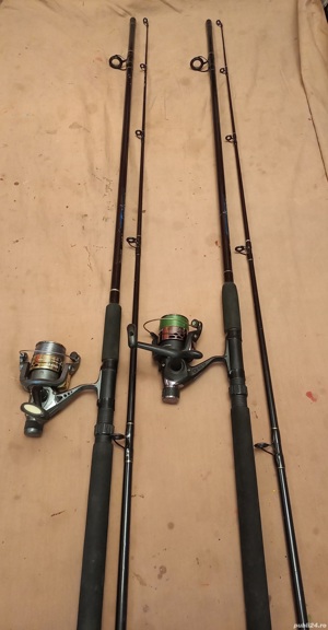 Lanseta Germania 2,7m cu mulineta 4000 , 2 rulmenti 