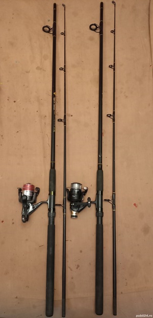 Lanseta Diamant Alb 2,7m, mulinete 3500, 4 rulmenti