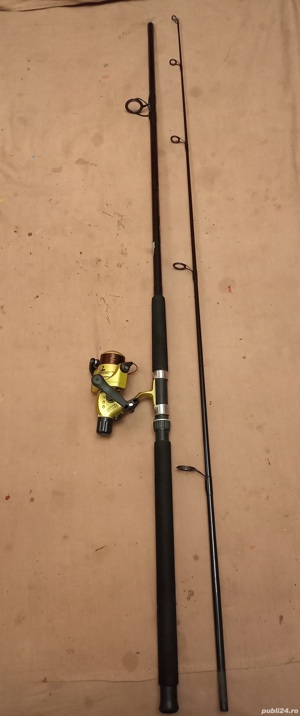 Lanseta Hercules, 2,7m cu mulineta 4000, 5 rulmenti