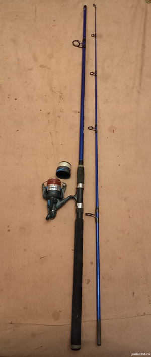 Lanseta Tokusima Flash 2,7m, cu mulibeta Siwedia 4000, 3 rulmenti