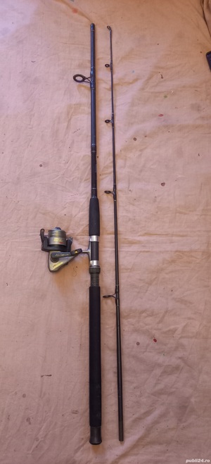 Lanseta Shakespeare 2,1m cu mulineta Shakespeare Pro 350