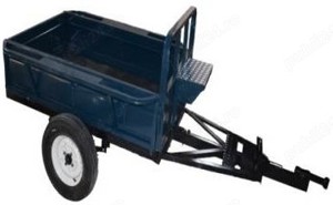 Motocultor WEIMA WM1100BE(KM)-6 cu freza tractata si remorca + roti metalice - imagine 3