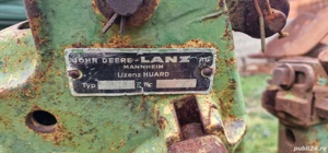 Vand plug John Deere - Huard cu 2 brazdare reversibil mecanic - imagine 2