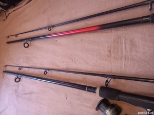 Lanseta Siwedia 2,7m, actiune 150g cu mulinete Rainbow 6000 6 rulmenti  - imagine 4