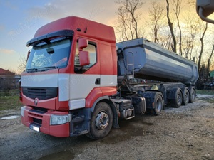 Ansamblu basculabil Renault Premium 430 DXi , 11.2012 , EEV , ADR + Schwarzmuller 25 MC , 12.2019 . - imagine 1