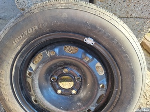 165 70 R 14 iarna vara Dunlop Roti Ibiza Polo Fabia Jante si Anvelope - imagine 6