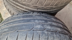 Jante vw cu anvelope vara Dunlop 