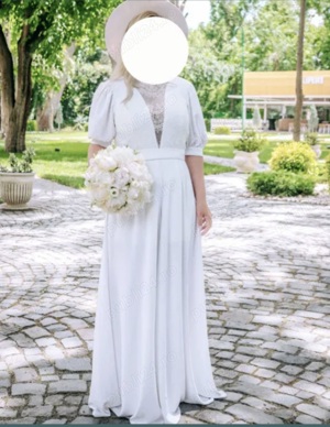 Salopeta potrivita pentru cununia civila nunta - imagine 2