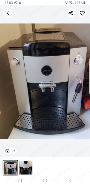 Masina de cafea JURA IMPRESSA F 70 si XF50